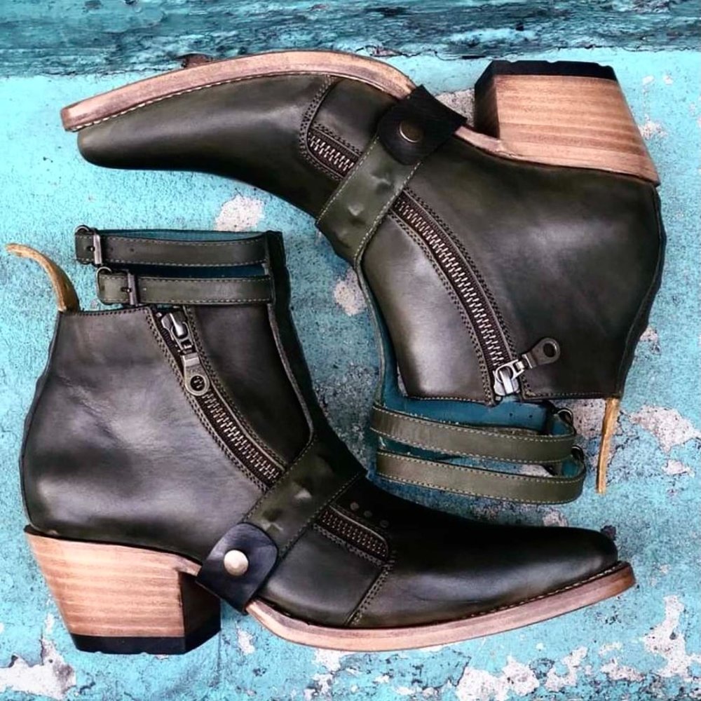 PS KAUFMAN no.1005 Freeway Ankle Zip with Harness